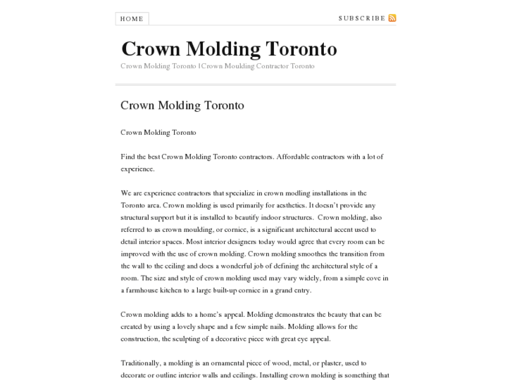 www.crownmoldingtoronto.com