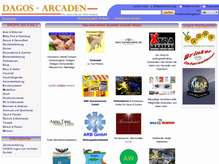 www.dagos-arcaden.de