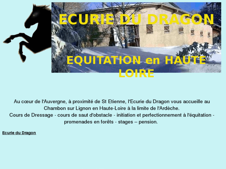 www.ecurie-du-dragon.com