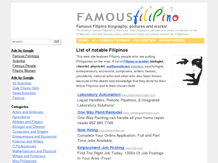 www.famousfilipino.com