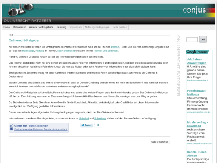 www.onlinerecht-ratgeber.de