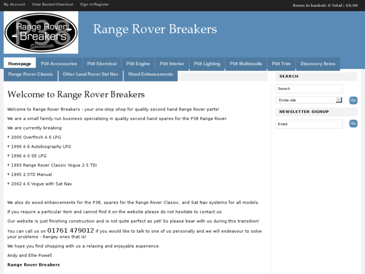 www.rangeroverbreakers.com