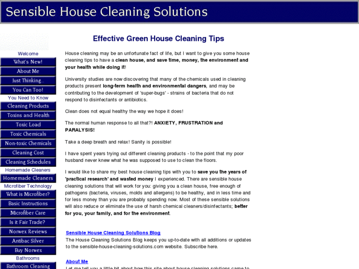 www.sensible-house-cleaning-solutions.com