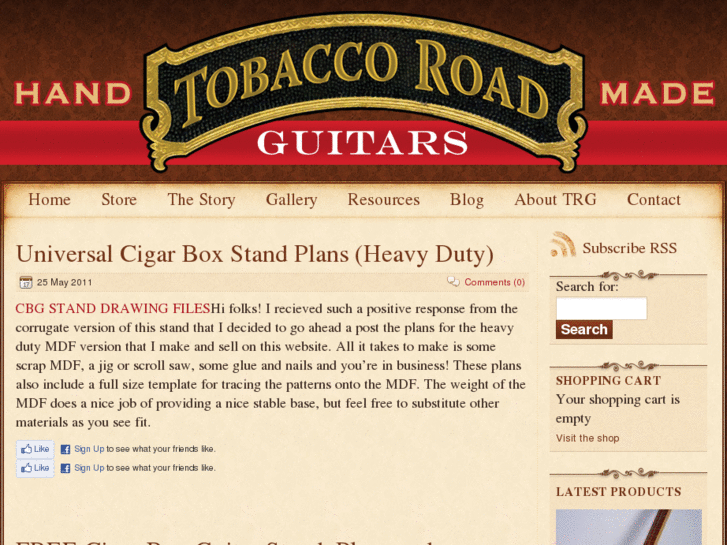 www.tobaccoroadguitars.com