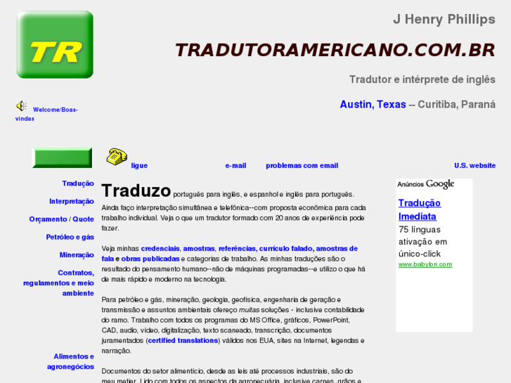 www.tradutoramericano.com.br