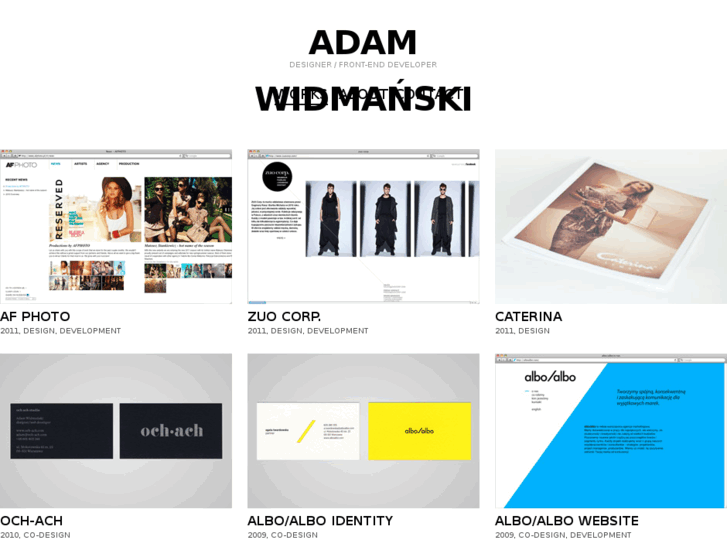 www.adamwidmanski.com