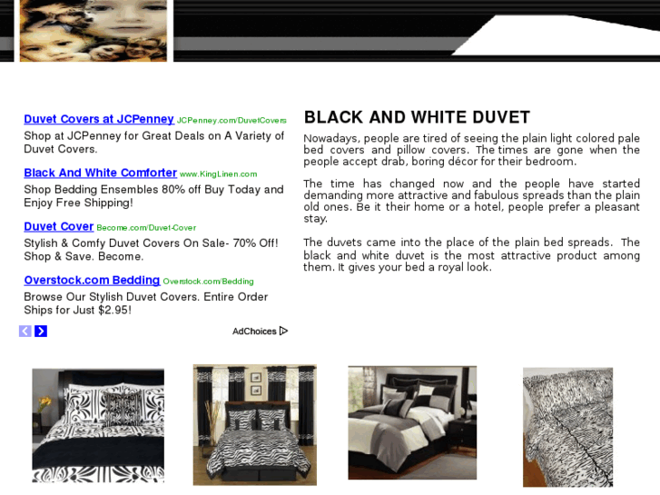 www.blackandwhiteduvet.com