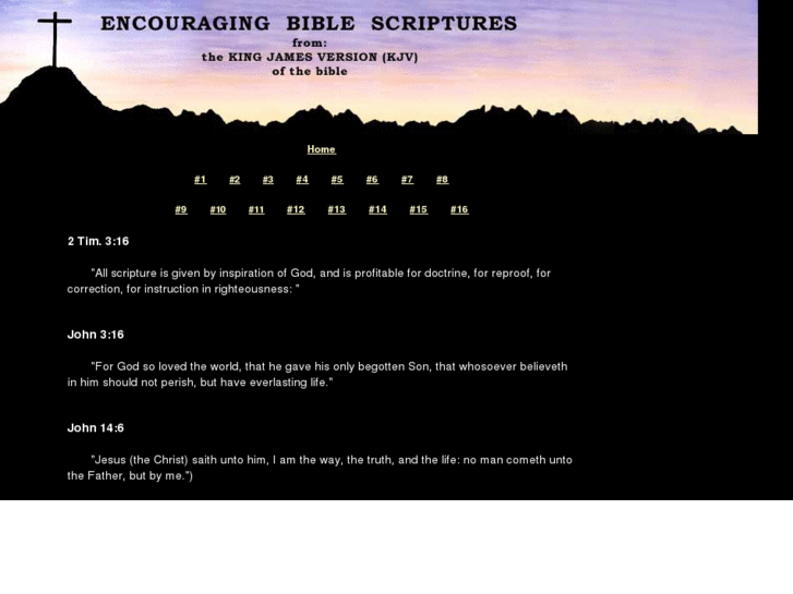 www.encouragingbiblewords.com