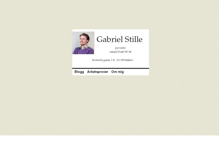 www.gabrielstille.se