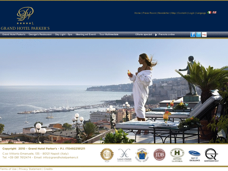 www.grandhotelparkers.com