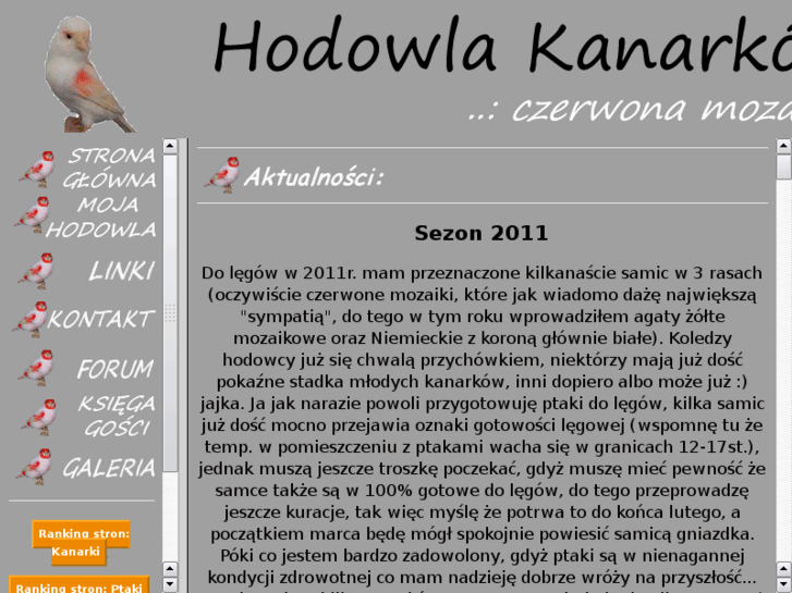 www.hodowlakanarkow.eu