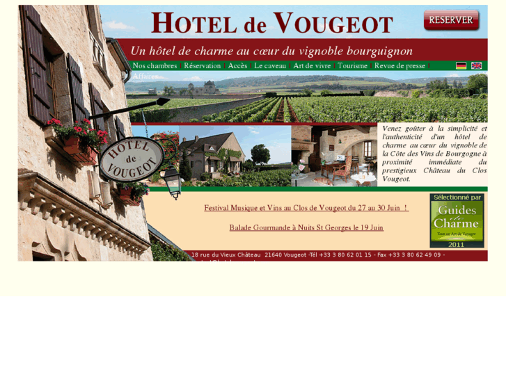 www.hotel-vougeot.com