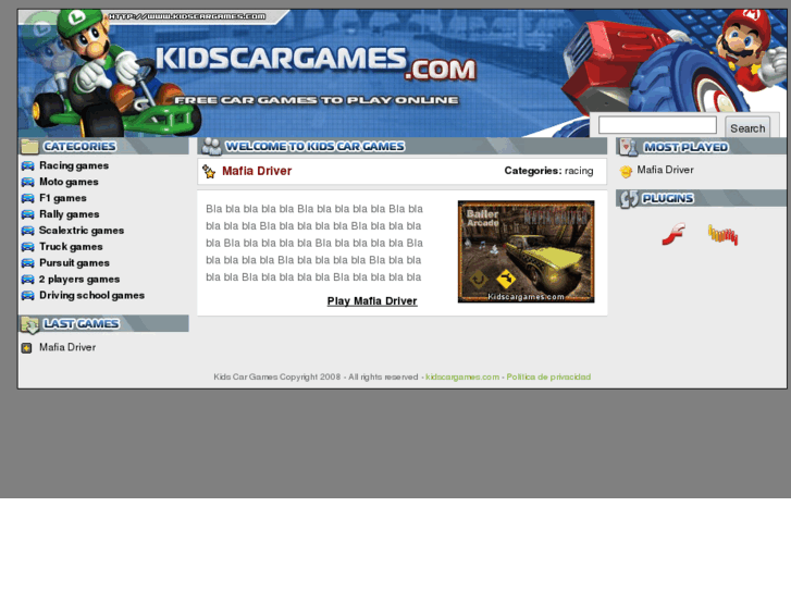 www.kidscargames.com