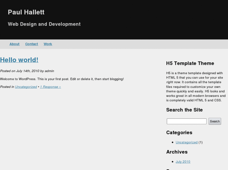 www.paulhallett.com