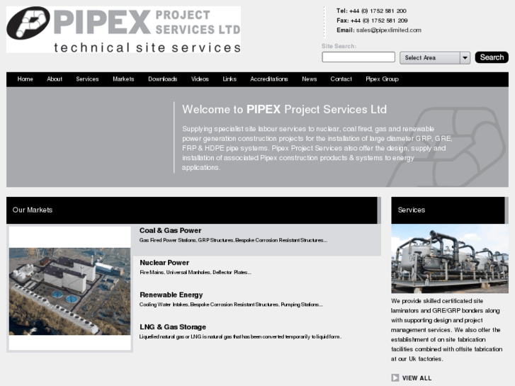 www.pipexprojectservices.com