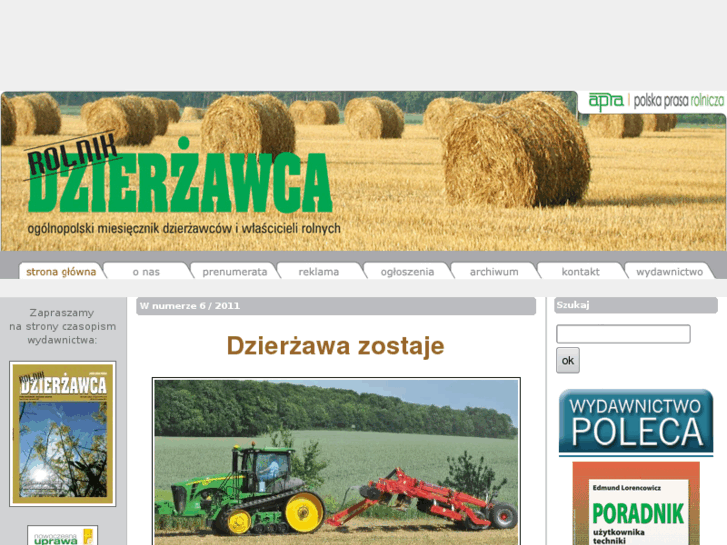 www.rolnikdzierzawca.pl