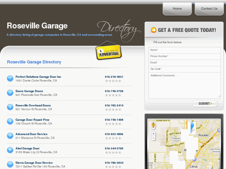 www.rosevillegaragedoor.com