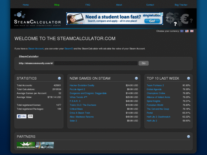 www.steamcalculator.com