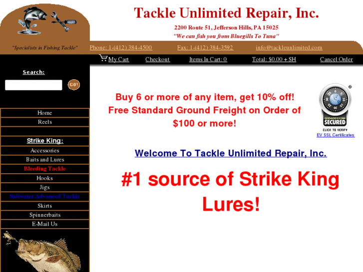 www.tackleunlimitedrepair.com