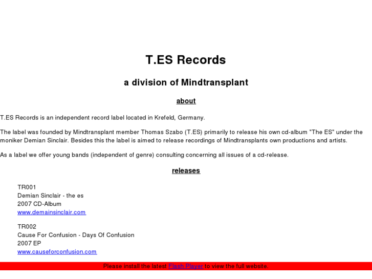 www.tesrecords.com