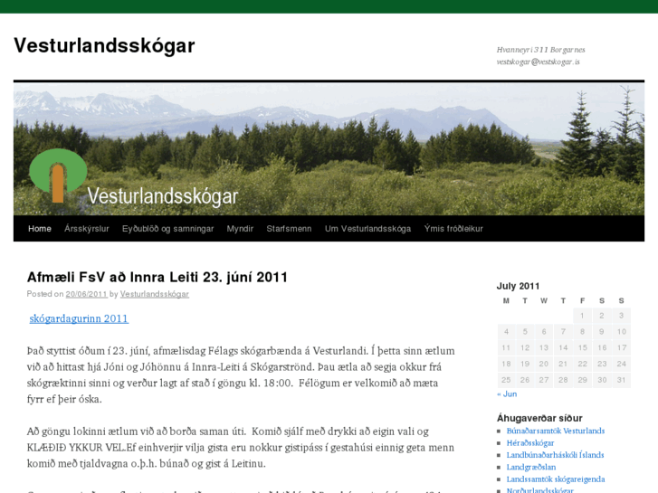 www.vestskogar.is