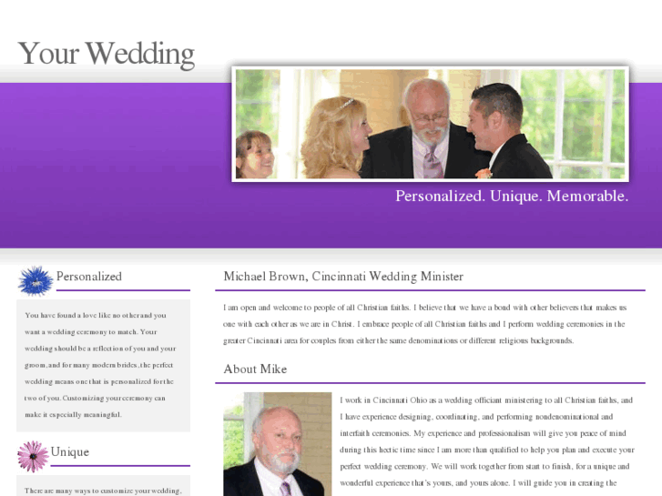 www.weddingministerscincinnati.com