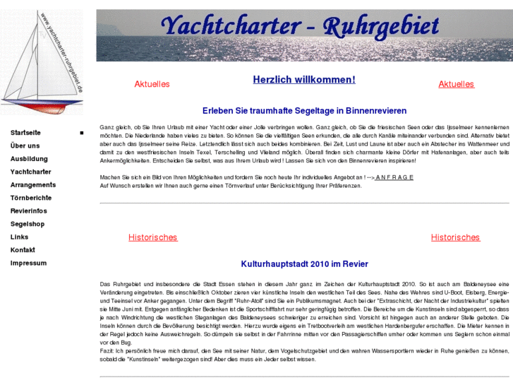 www.yachtcharter-ruhrgebiet.de