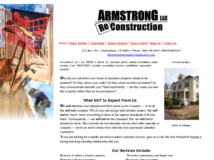 www.armstrongreconstruction.com