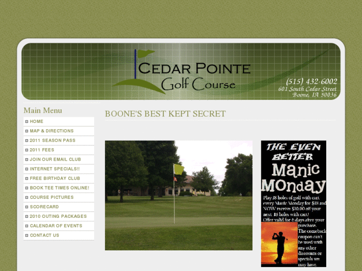 www.cedarpointegolfcourse.com