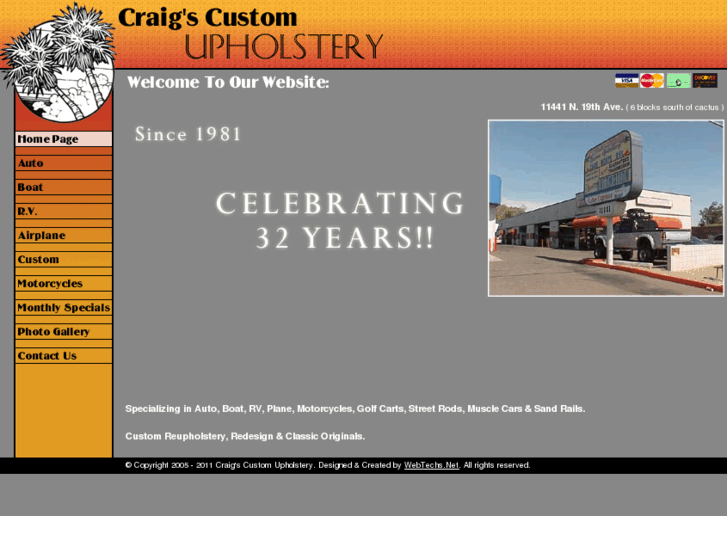 www.craigscustomupholstery.com