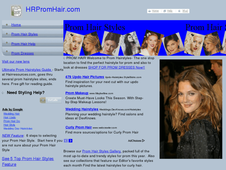 www.hrpromhair.com