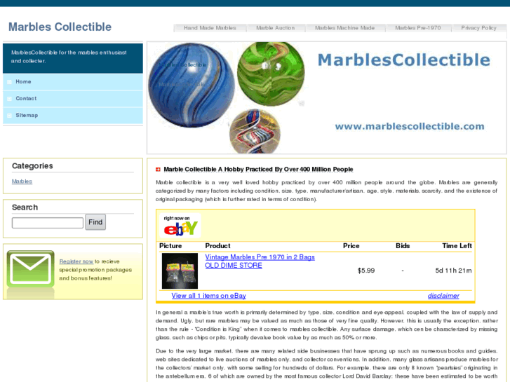 www.marblescollectible.com