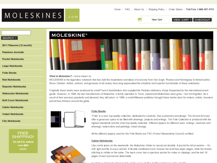 www.moleskines.com