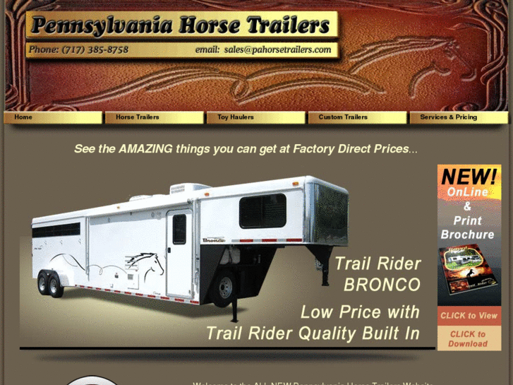 www.pahorsetrailers.com