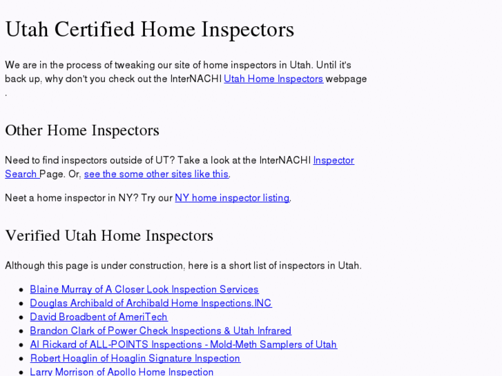 www.ut-home-inspector.org