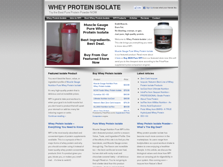 www.wheyproteinisolatelabs.com