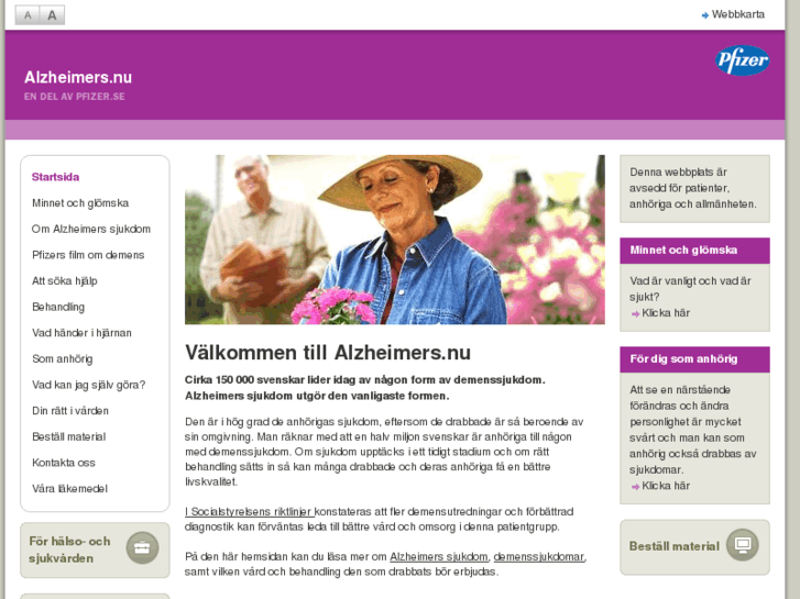 www.alzheimers.nu