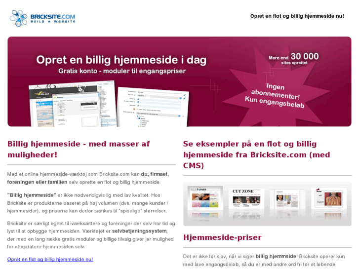 www.billig-hjemmeside-nu.dk