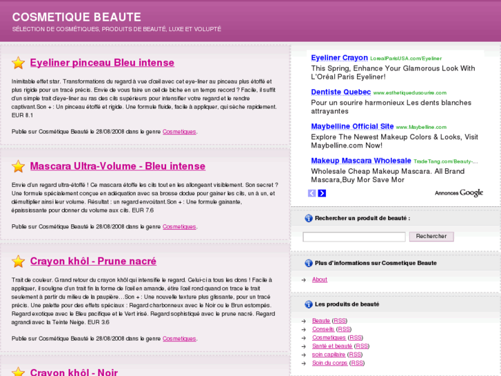 www.cosmetique-beaute.com