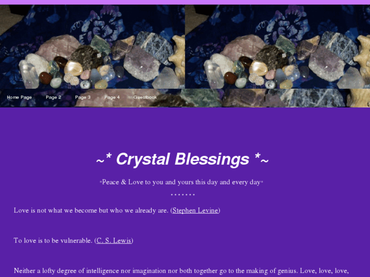 www.crystalblessings.info