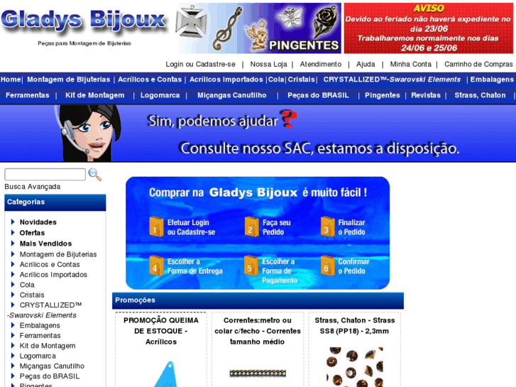 www.gladysbijoux.com