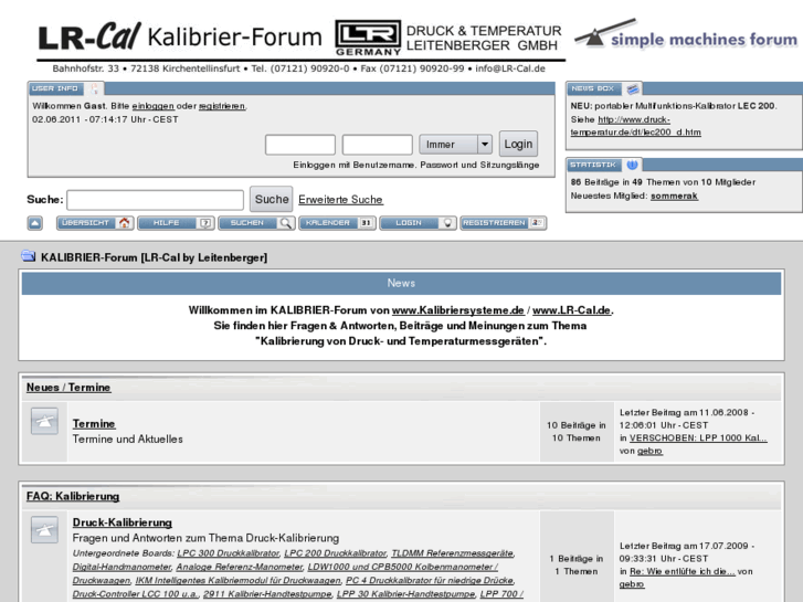 www.kalibrier-forum.de