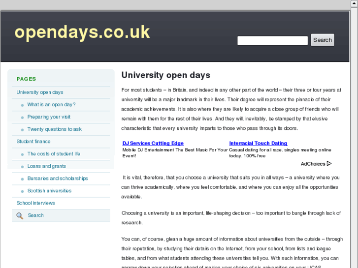 www.openday.co.uk