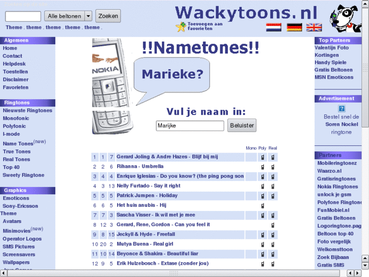 www.wackytoons.nl