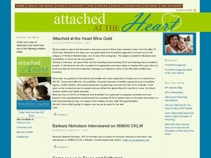 www.attachedattheheartbook.com