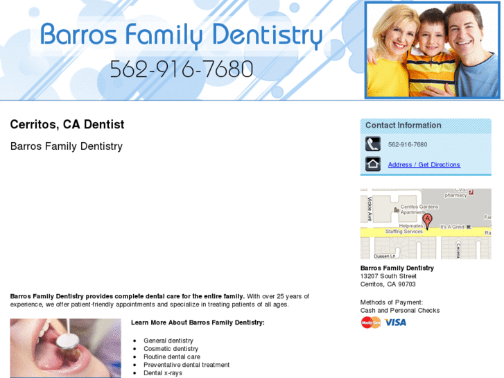 www.barrosfamilydentist.com