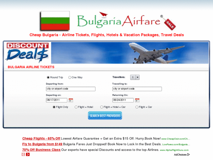 www.bulgariaairfare.com