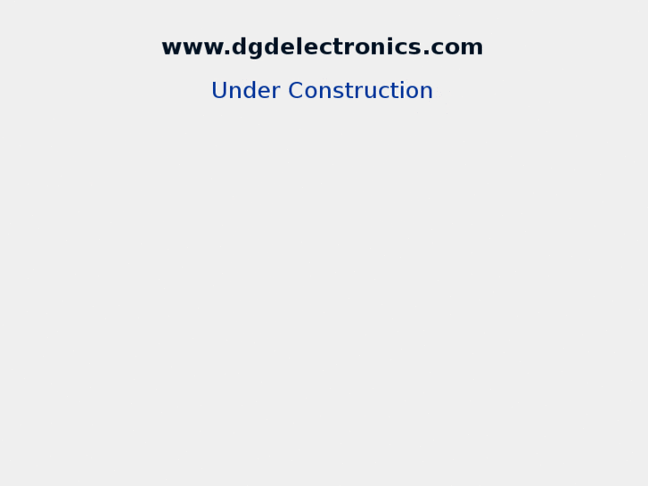 www.dgdelectronics.com