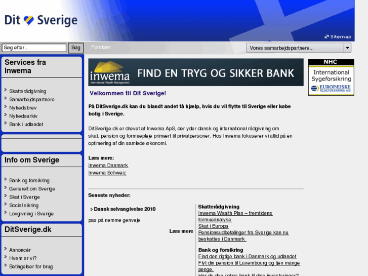 www.ditsverige.dk