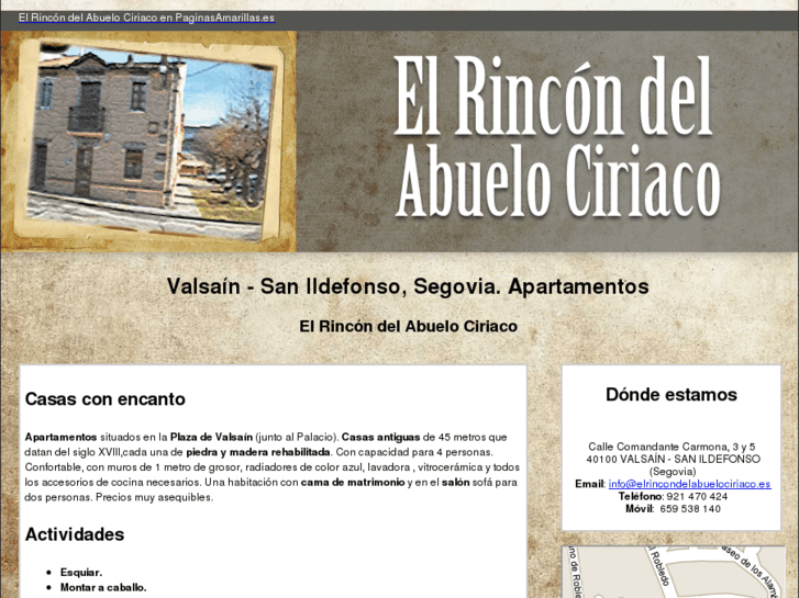 www.elrincondelabuelociriaco.es